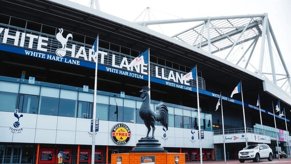 Poängställning i Tottenham genom historien