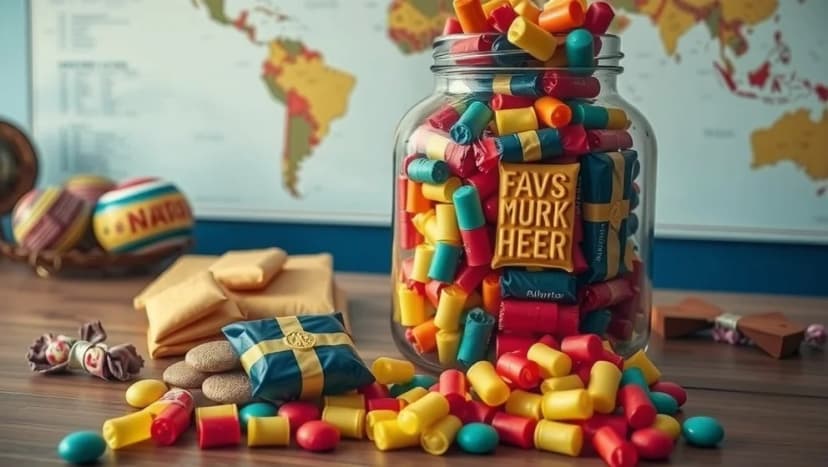 Vilket land äter mest godis i hela världen